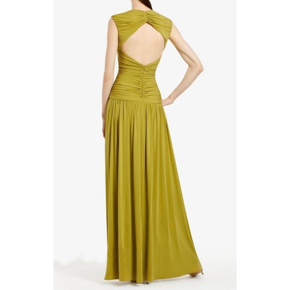 BCBG Max Azria KAEYA DRAPED EVENING GOWN  - Picture 3 of 15